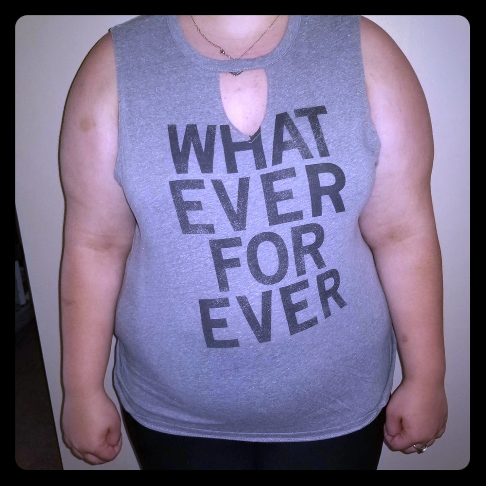 Gray tank top
